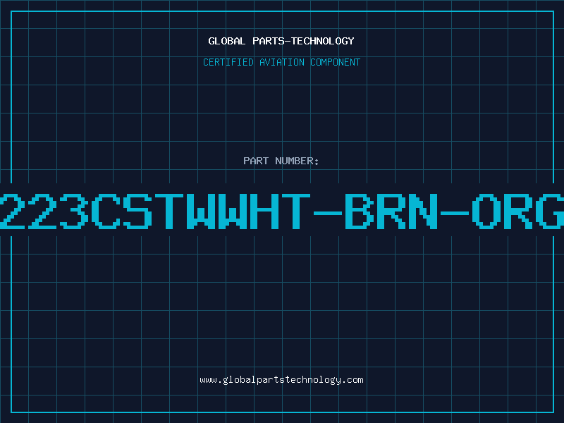 Aviation Part 223CSTWWHT-BRN-ORG