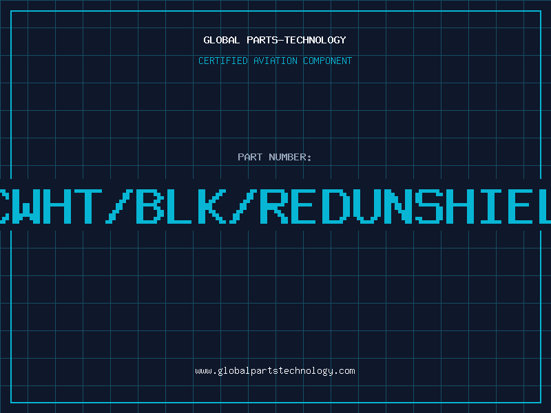 Aviation Part 223CWHT/BLK/REDUNSHIELDED
