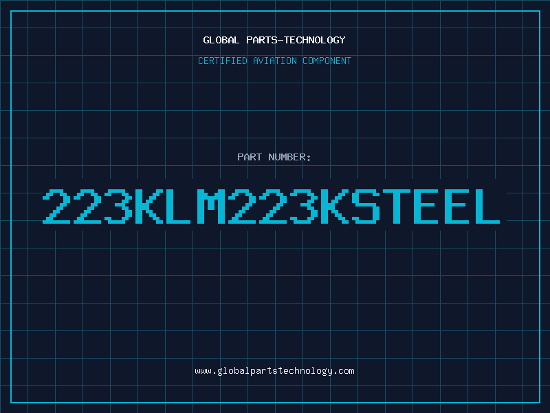 Aviation Part 223KLM223KSTEEL