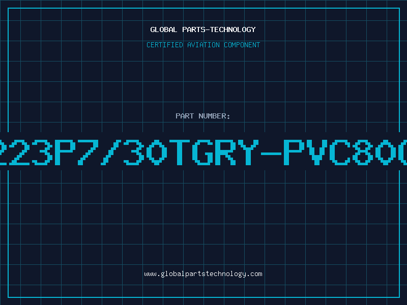 Aviation Part 223P7/30TGRY-PVC80C