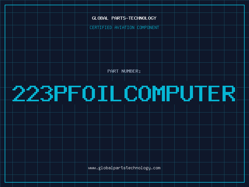 Aviation Part 223PFOILCOMPUTER
