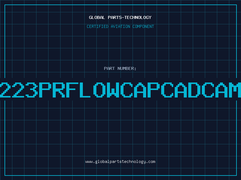 Aviation Part 223PRFLOWCAPCADCAM