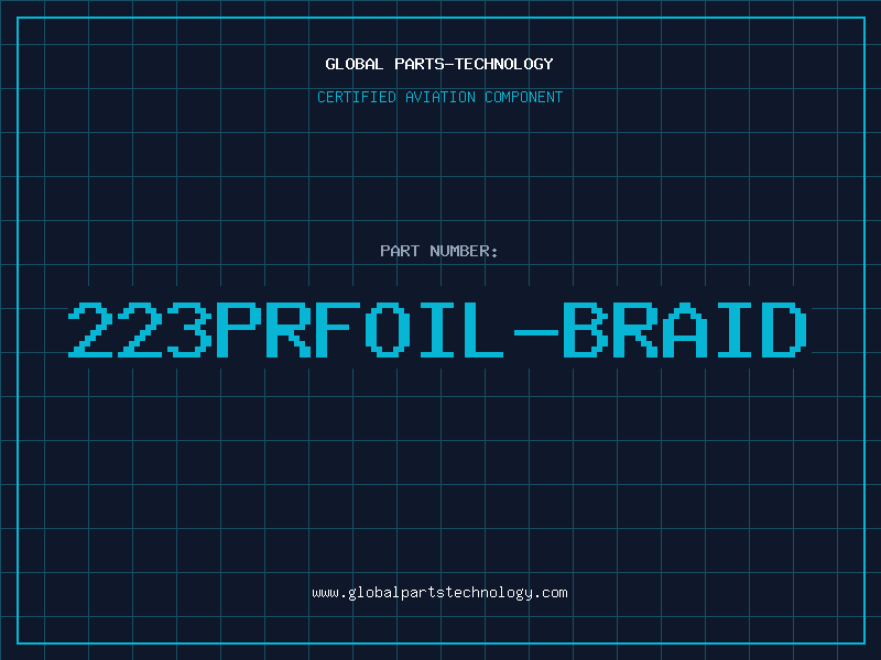 Aviation Part 223PRFOIL-BRAID