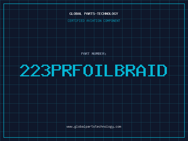 Aviation Part 223PRFOILBRAID