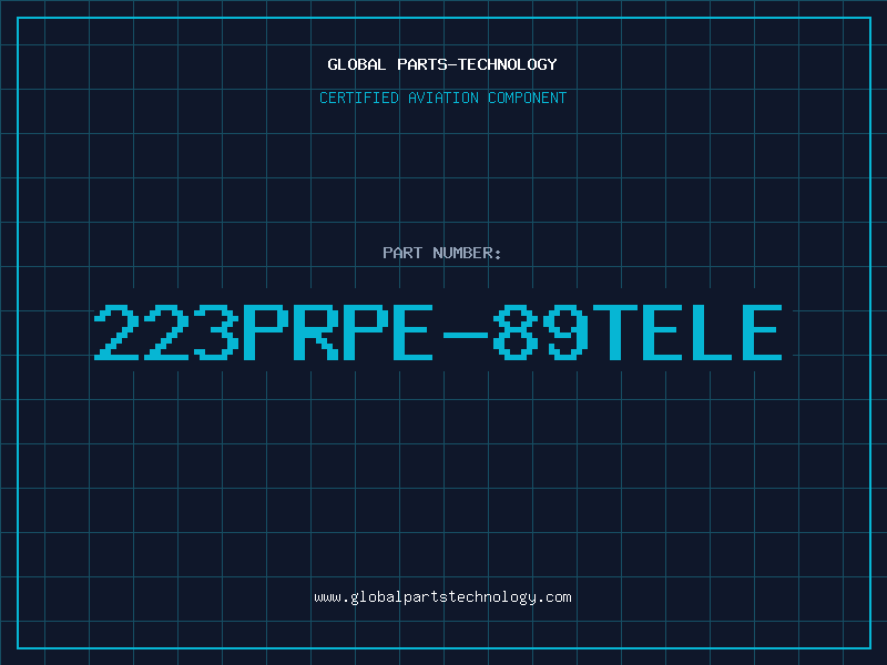 Aviation Part 223PRPE-89TELE