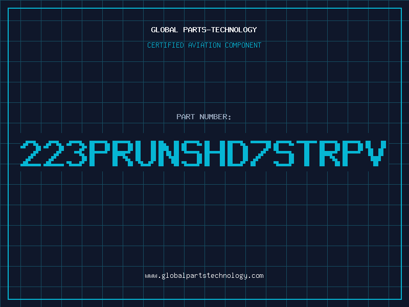 Aviation Part 223PRUNSHD7STRPV