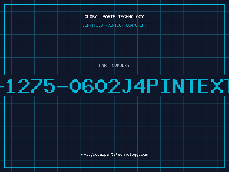 Aviation Part 224-1275-0602J4PINTEXTOOL