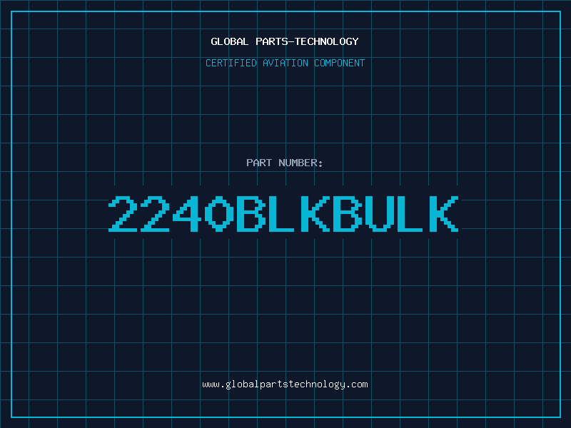 Aviation Part 2240BLKBULK