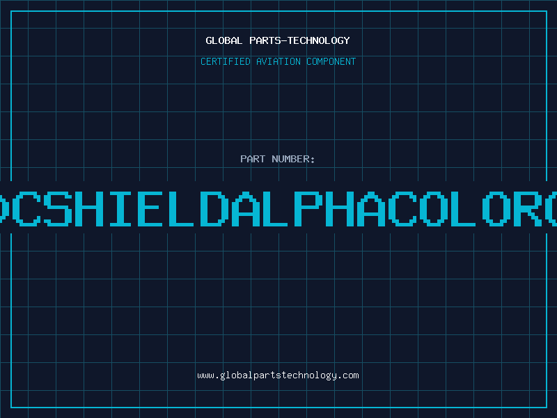 Aviation Part 2240CSHIELDALPHACOLORCODE