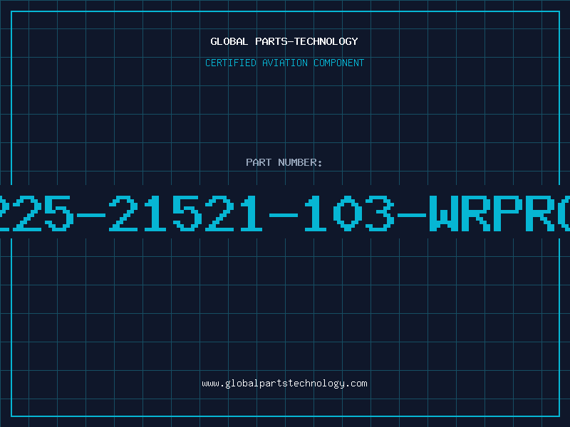 Aviation Part 225-21521-103-WRPRO