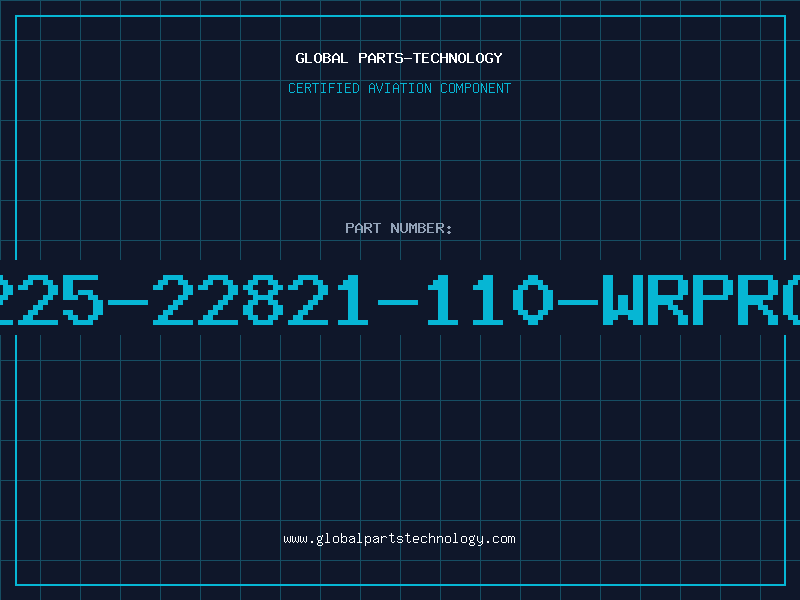 Aviation Part 225-22821-110-WRPRO