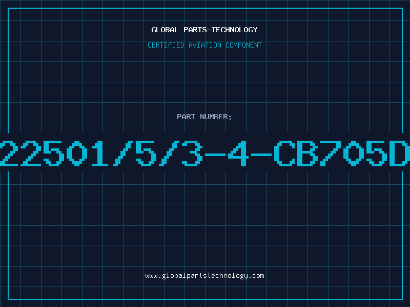 Aviation Part 22501/5/3-4-CB705D