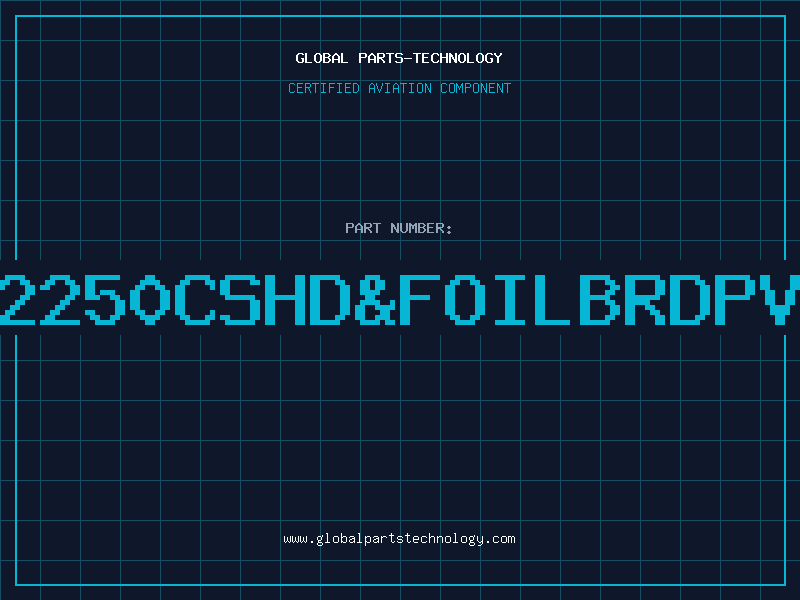 Aviation Part 2250CSHD&FOILBRDPV