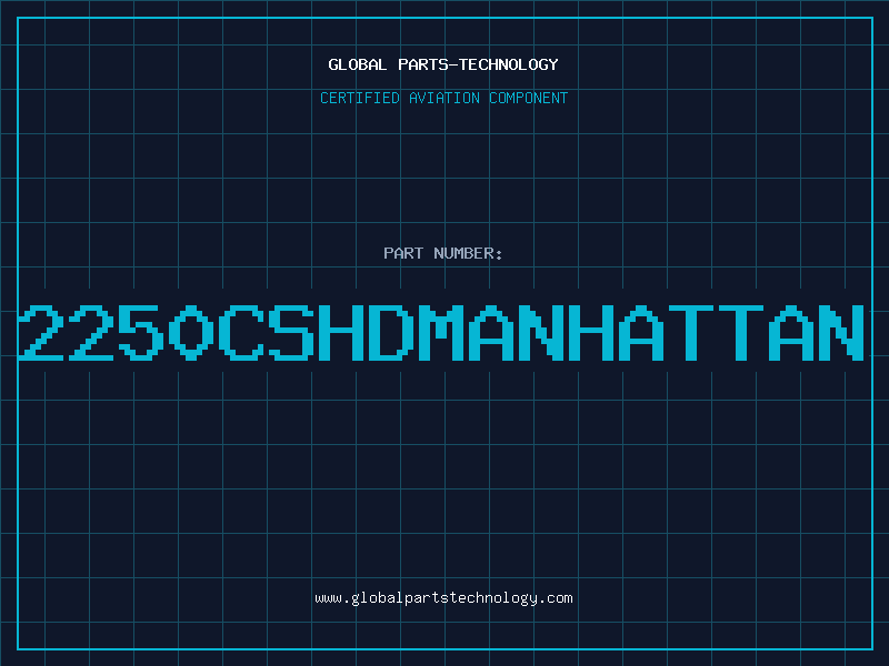 Aviation Part 2250CSHDMANHATTAN