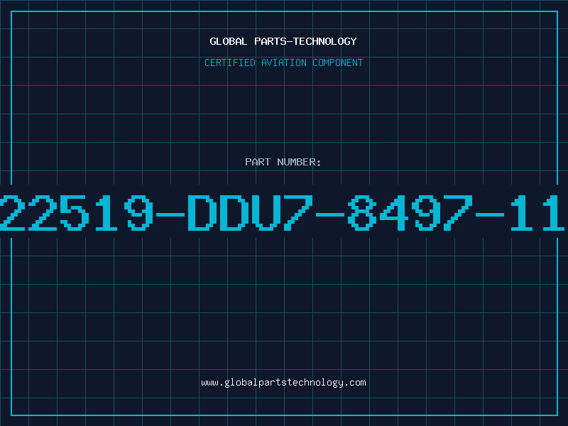 Aviation Part 22519-DDU7-8497-11