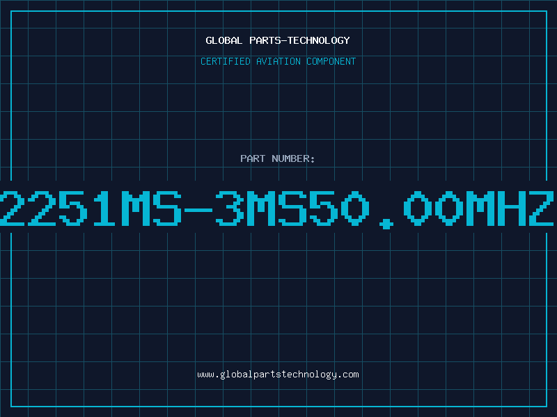 Aviation Part 2251MS-3MS50.00MHZ