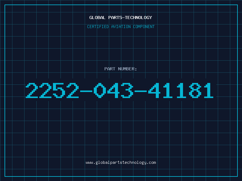 Aviation Part 2252-043-41181