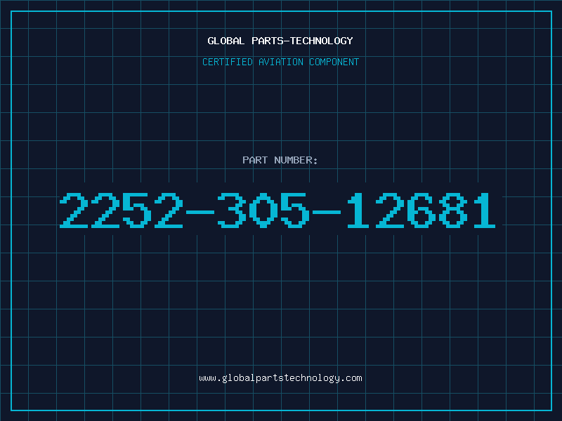 Aviation Part 2252-305-12681