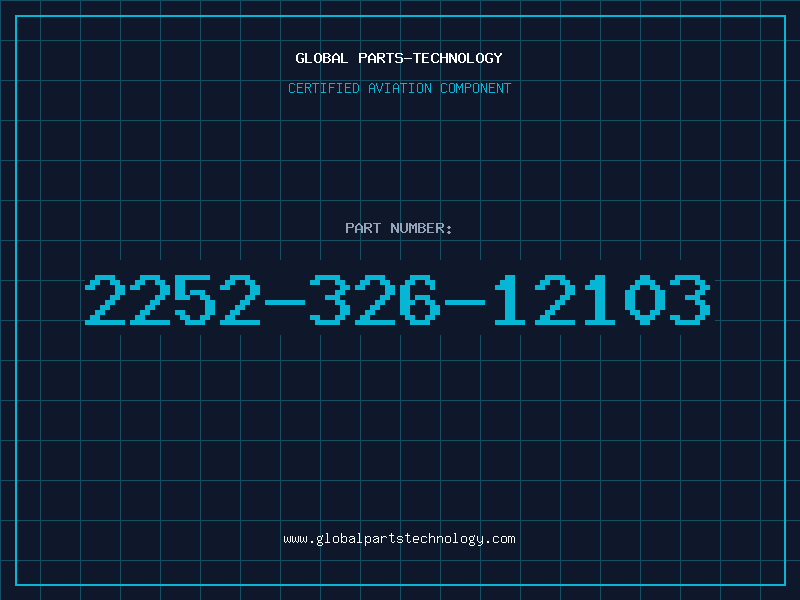 Aviation Part 2252-326-12103