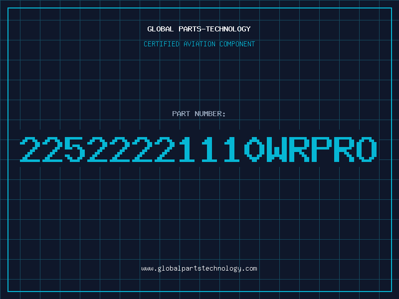 Aviation Part 22522221110WRPRO