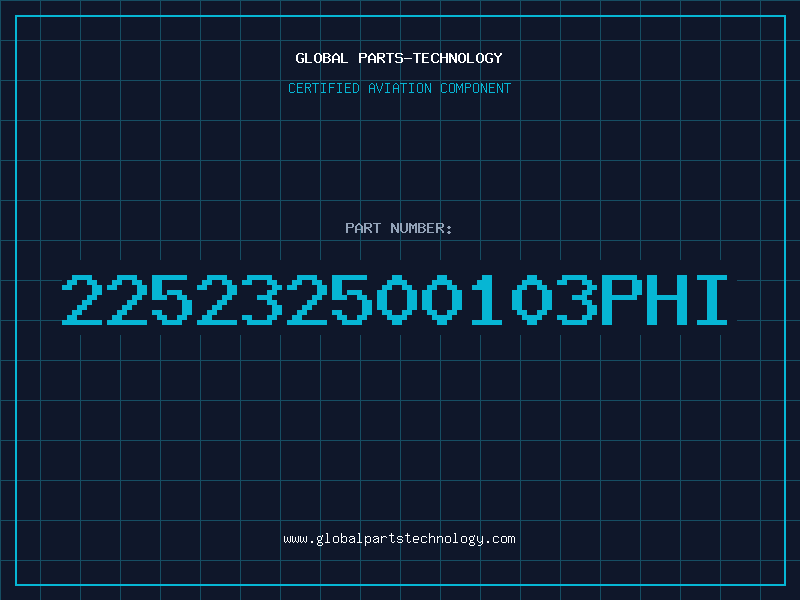 Aviation Part 225232500103PHI