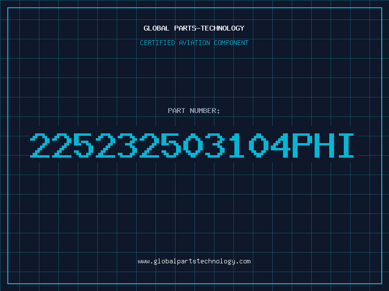 Aviation Part 225232503104PHI