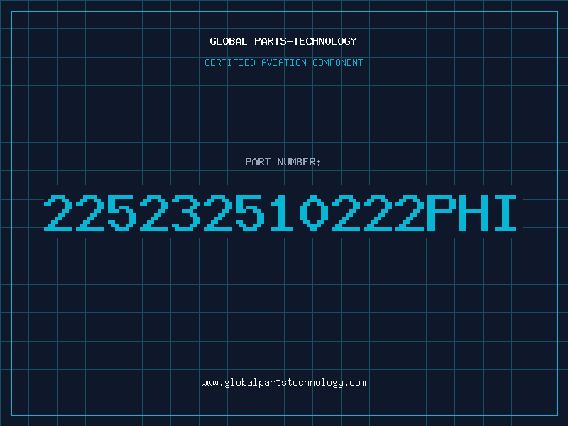 Aviation Part 225232510222PHI