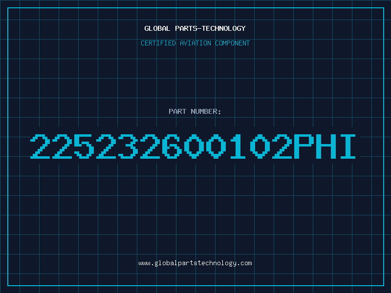 Aviation Part 225232600102PHI