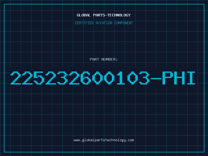 Aviation Part 225232600103-PHI
