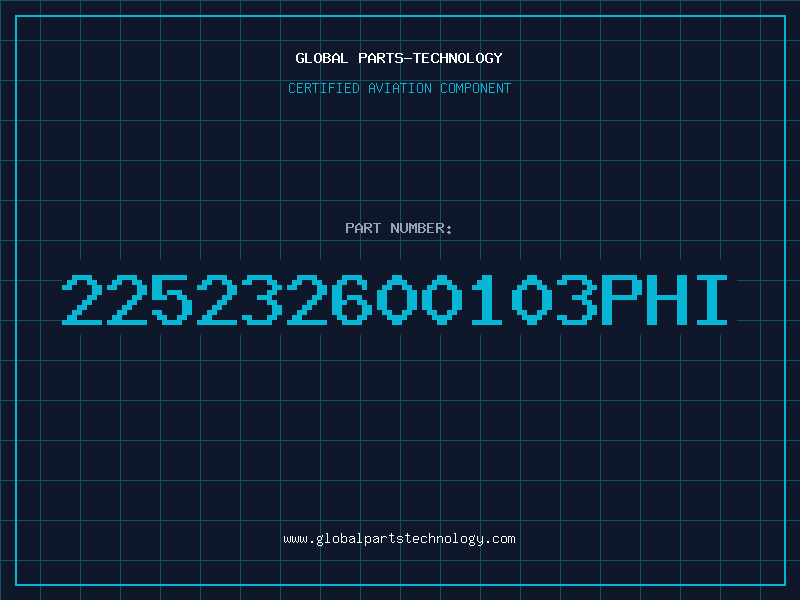 Aviation Part 225232600103PHI