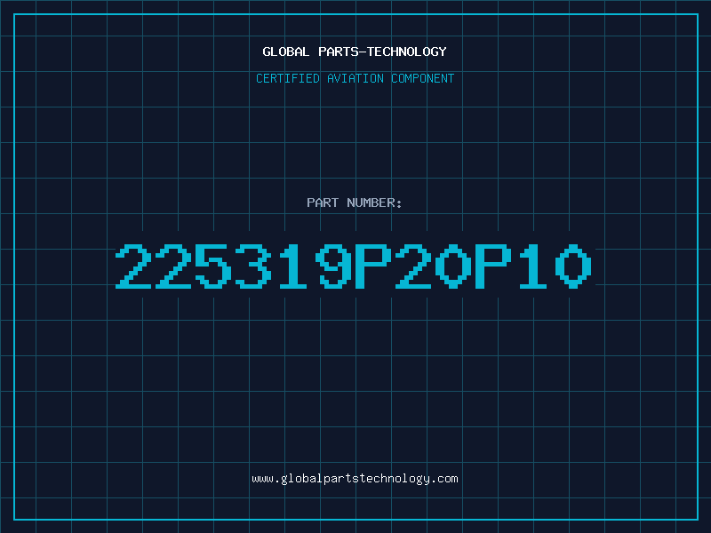 Aviation Part 225319P20P10