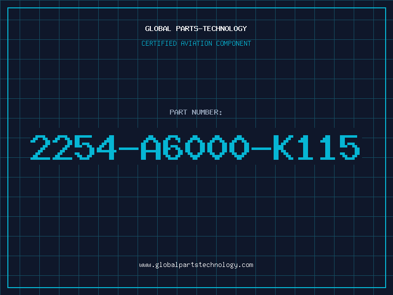 Aviation Part 2254-A6000-K115