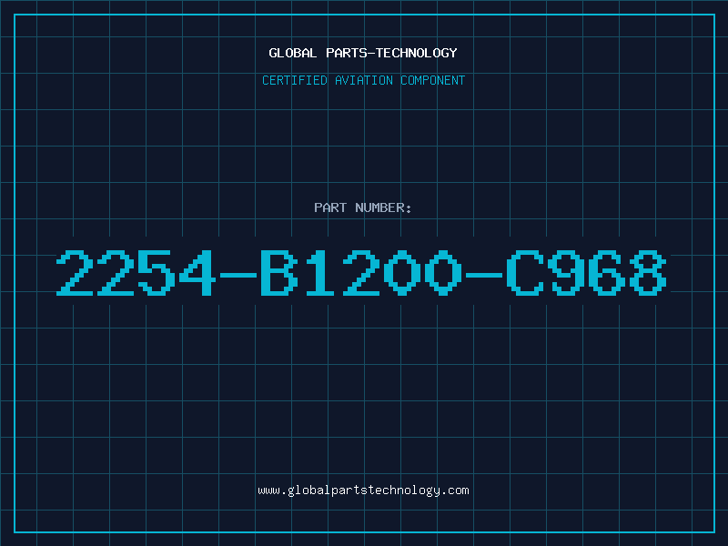 Aviation Part 2254-B1200-C968