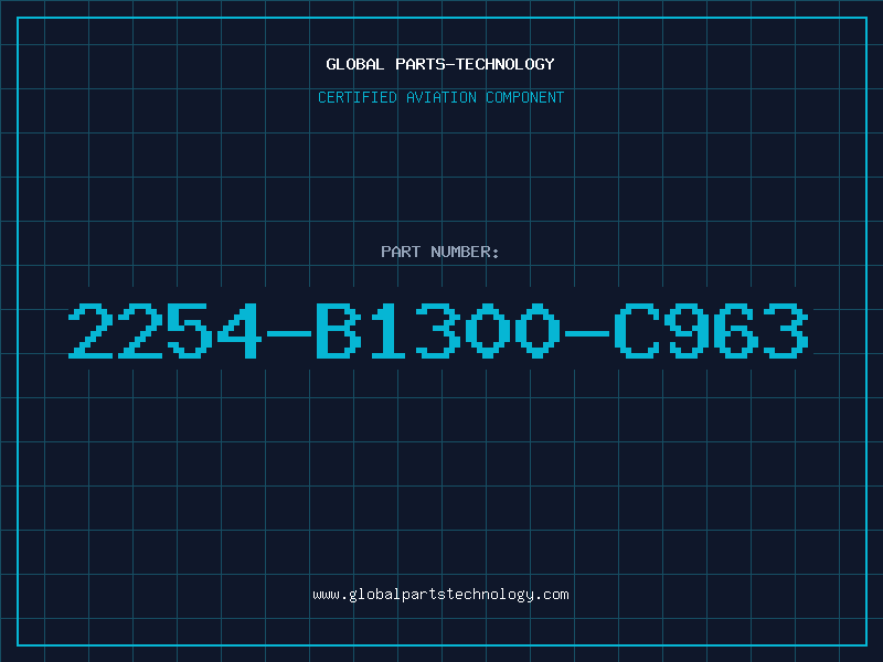 Aviation Part 2254-B1300-C963