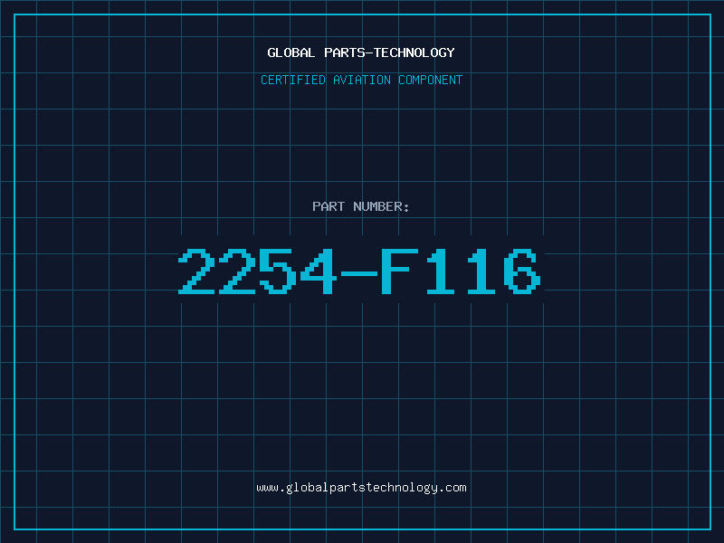 Aviation Part 2254-F116