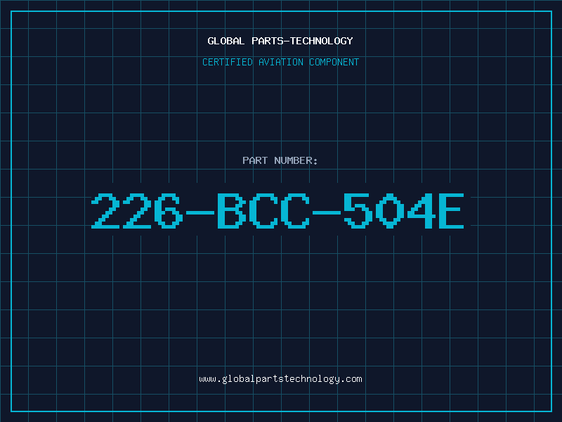 Aviation Part 226-BCC-504E