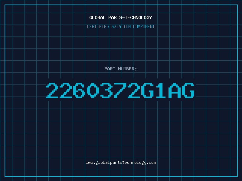 Aviation Part 2260372G1AG