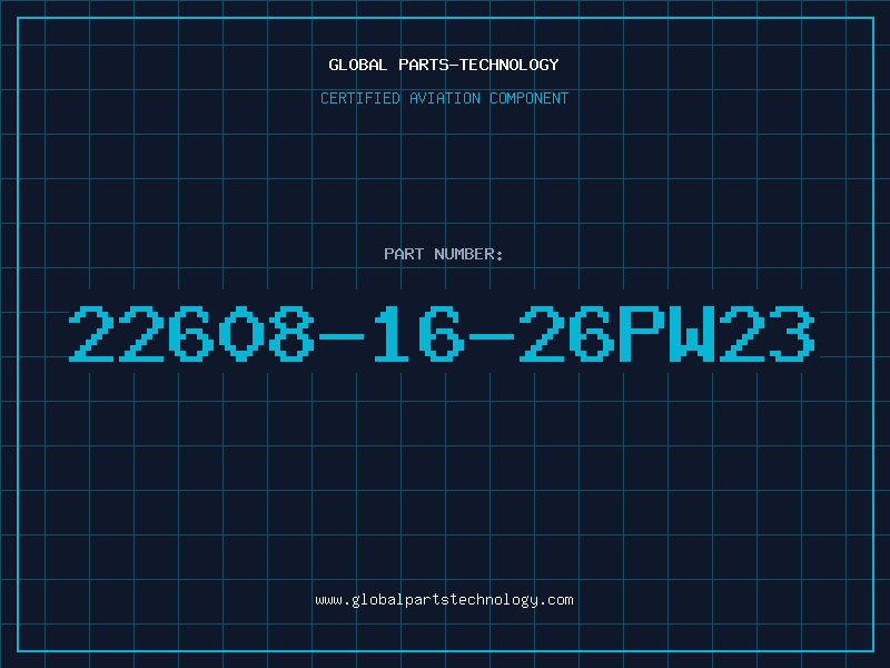 Aviation Part 22608-16-26PW23