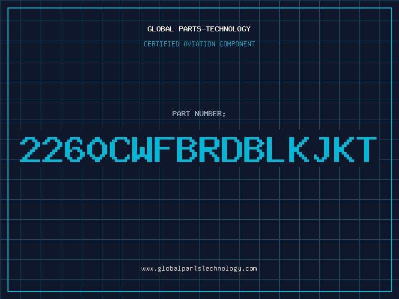 Aviation Part 2260CWFBRDBLKJKT