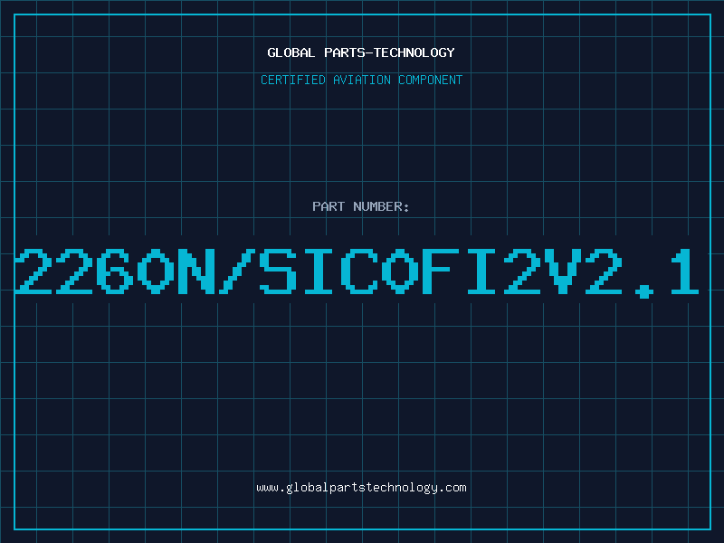 Aviation Part 2260N/SIC0FI2V2.1
