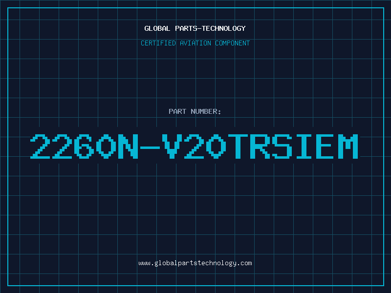 Aviation Part 2260N-V20TRSIEM
