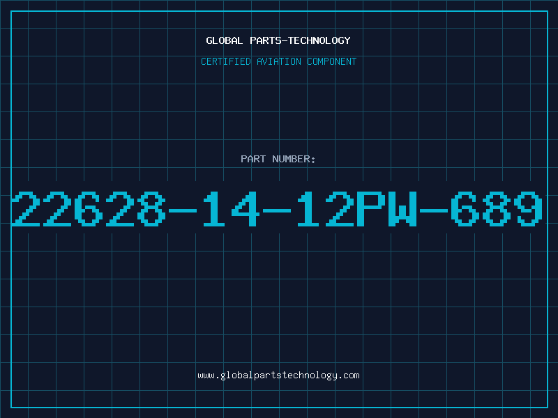 Aviation Part 22628-14-12PW-689