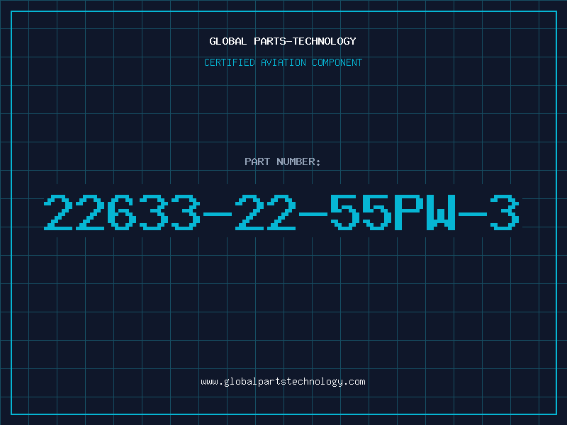 Aviation Part 22633-22-55PW-3