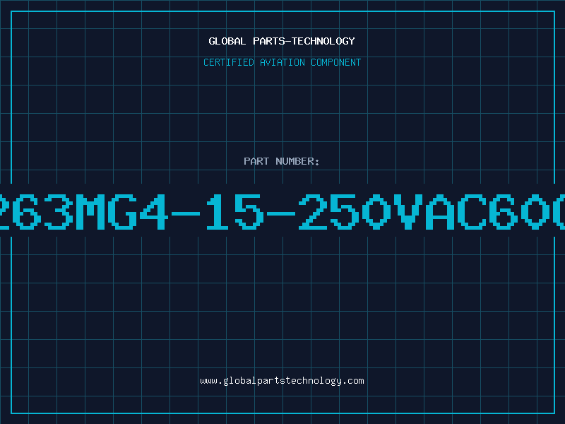 Aviation Part 2263MG4-15-250VAC60C3