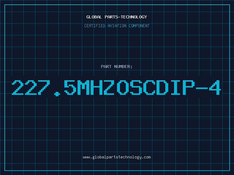 Aviation Part 227.5MHZOSCDIP-4