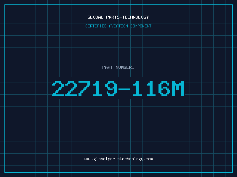 Aviation Part 22719-116M