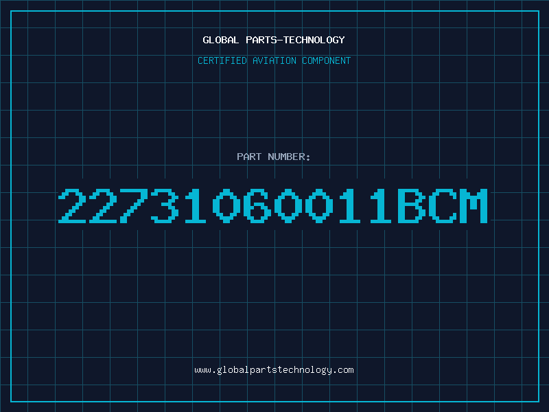 Aviation Part 22731060011BCM