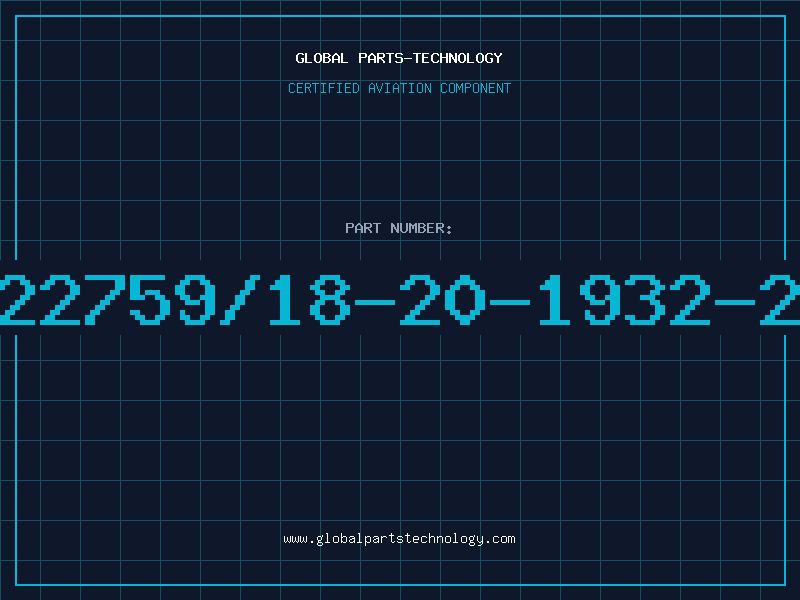 Aviation Part 22759/18-20-1932-2