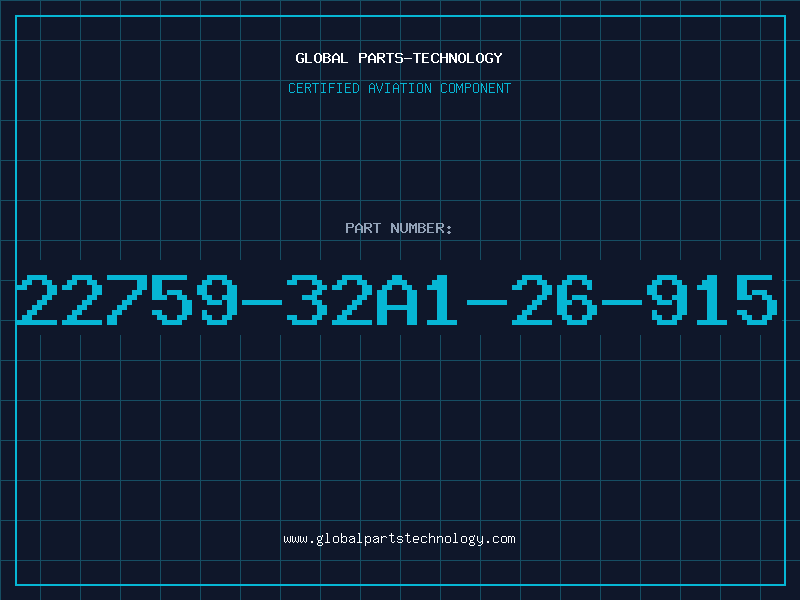 Aviation Part 22759-32A1-26-915