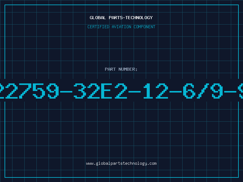 Aviation Part 22759-32E2-12-6/9-9